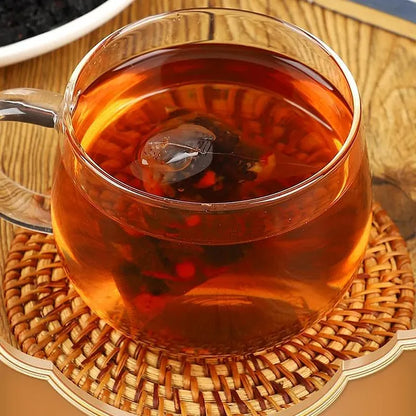 Ginseng Five Treasure Herbal Tea with Goji Berry, Red Dates & Mulberry